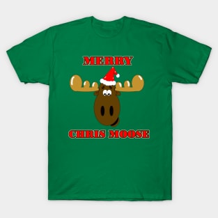 Merry Chris Moose T-Shirt